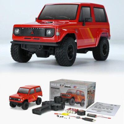 NEW Carisma MSA-1E 2.0 MITSUBISHI PAJERO XL-W 1/24th 4WD RTR