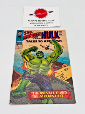Sub Mariner & Incredible Hulk Tales To Astonish #85 Comic 1966 Marvel Comics