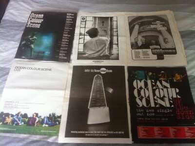 OCEAN COLOUR SCENE - MAGAZINE ADVERT / SM POSTER live hundred mile high city *