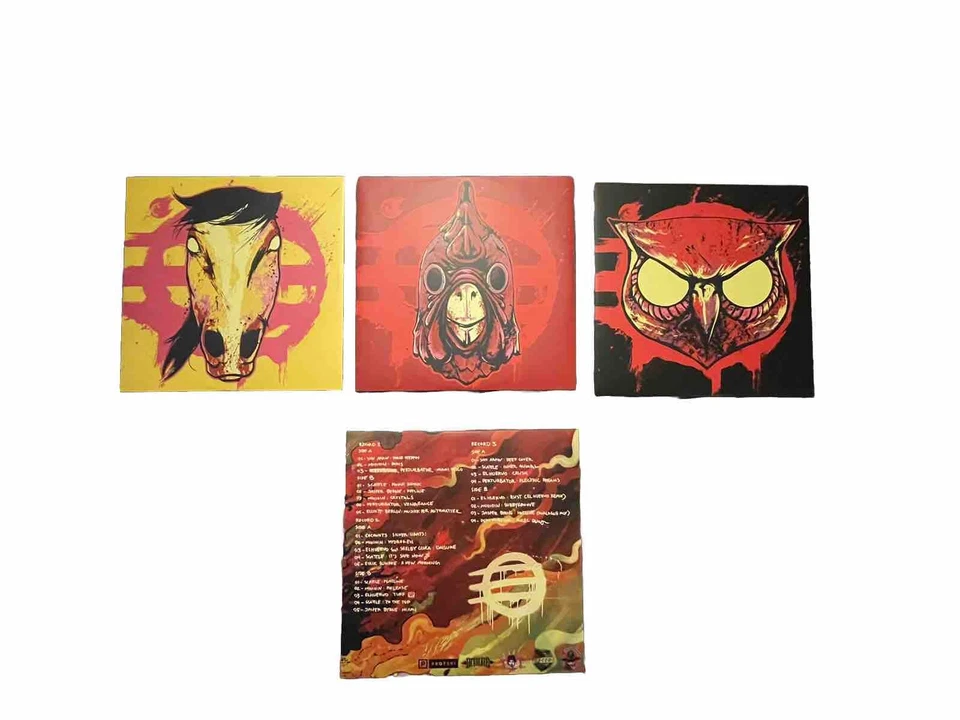 HOTLINE MIAMI SOUNDTRACK COLLECTIBLE TRIPLE LP RARE - Image 4 of 4