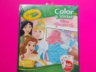 Crayola - Color & Sticker Disney Princess - 32 Pages 50 Stickers - Brand New