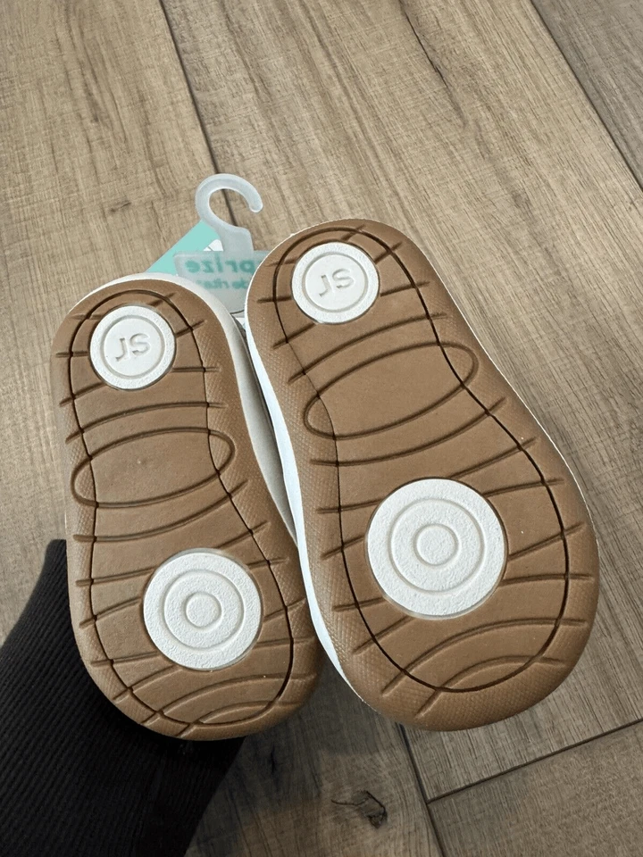 Surprize Stride Rite Bebé Niño Gris Persecución Tenis Zapatos talla 3 Foto 4 de 4