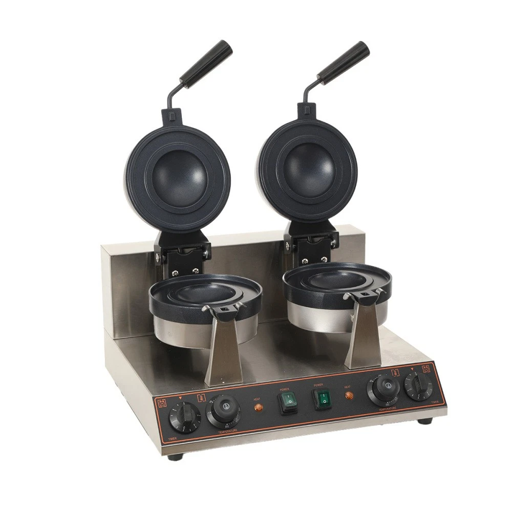 Máquina eléctrica antiadherente UFO Burger Maker máquina de gofres de hielo 1300W DE