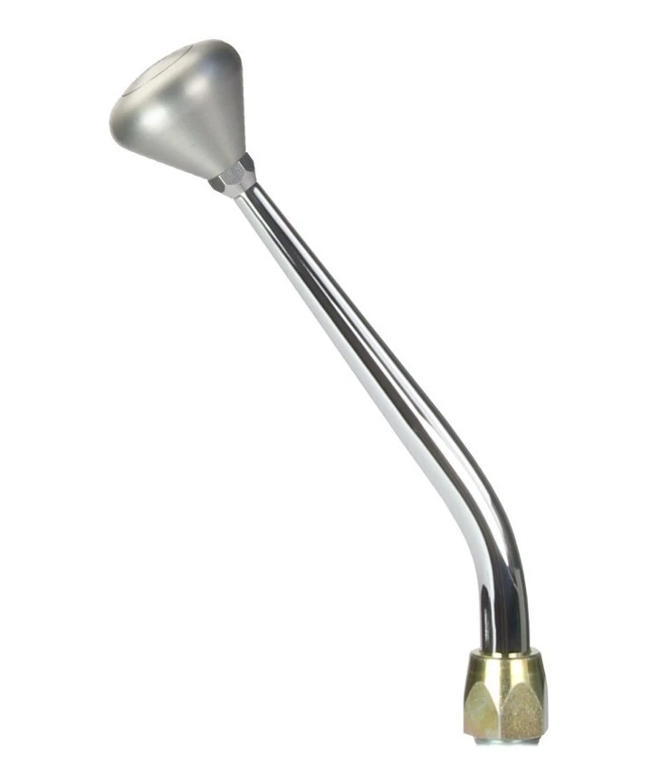 Lokar TM350DM - Palanca de cambios de 10" de montaje en cola para TH350 con perilla cepillada Foto 2 de 4