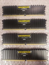 CORSAIR 4X4GB 16GB CMK16GX4M4A2666C16 VENGEANCE LPX DDR4 DRAM 2666MHZ MEMORY