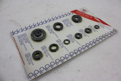 #ad #ad Kamp;S ENGINE OIL SEAL KIT SET FOR 1987 2003 HONDA CR125R CRANKCASE WATER PUMP $24.99