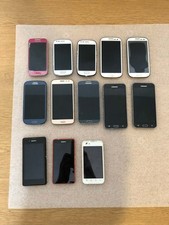 13x Vintage Android Smartphones Job Lot Samsung Galaxy Sony LG For Parts Spares