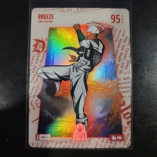 Bo Jackson Battle Arena Update RHBF-53 Breeze Fire Red Headliners Battle Foil