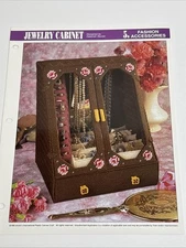 Jewelry Cabinet Annie's Attic Plastic Canvas Pattern Page