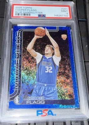 2025-26 Topps - Cooper Flagg #201 Blue Sandglitter (RC) | eBay