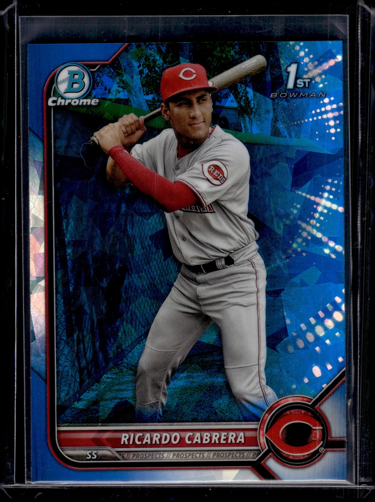 2022 Bowman Chrome Sapphire Edition #BCP-158 Ricardo Cabrera Prospects