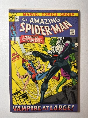 Amazing Spider-Man 102 2nd app Morbius the Living Vampire FN 6.0 Mid Grade