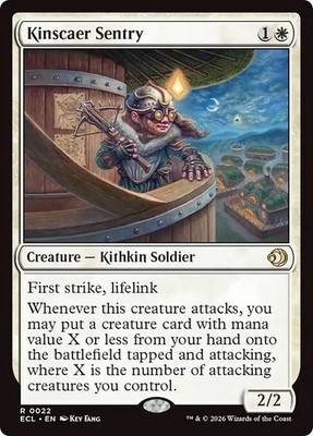 KINSCAER SENTRY x1 mtg NM-M Lorwyn Eclipsed 1 Rare