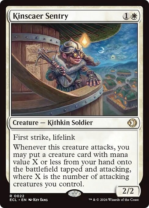 KINSCAER SENTRY x1 mtg NM-M Lorwyn Eclipsed 1 Rare