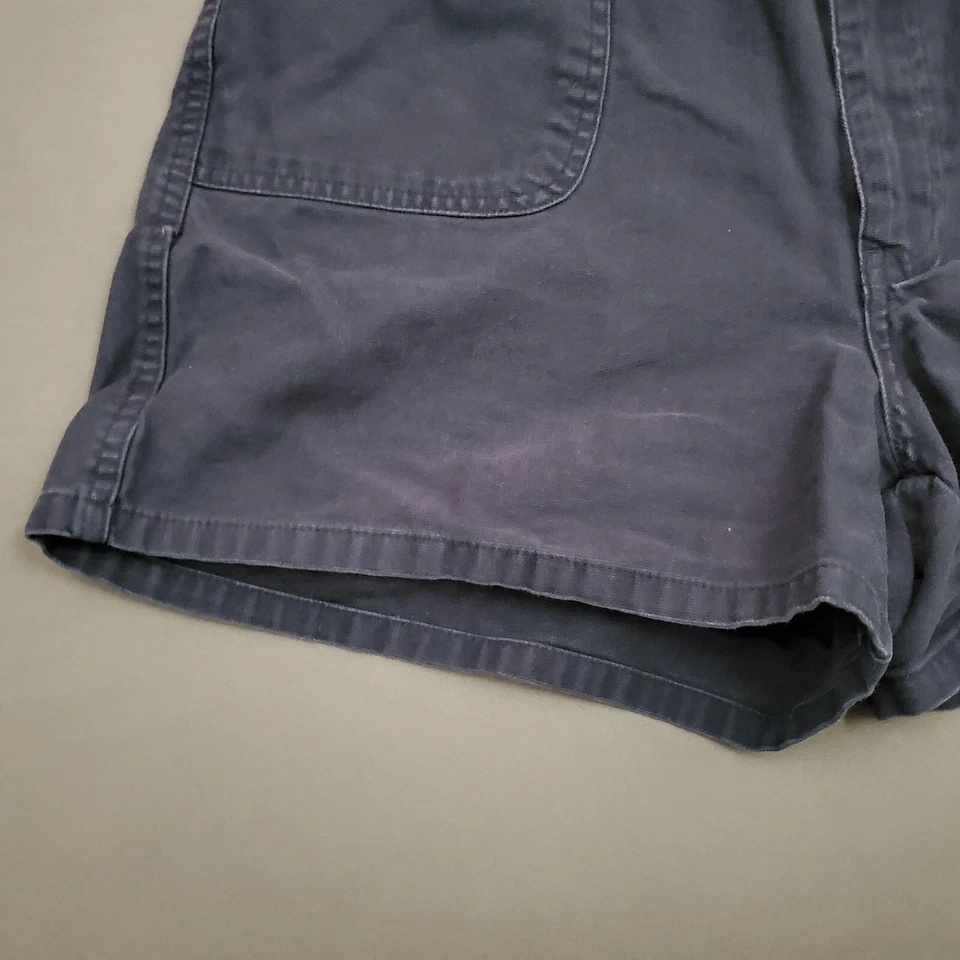 Pantalones Cortos de Moda Bug Para Mujer Talla 12 Chino Tiro Medio 4" Entrepierna Algodón Azul Marino Foto 3 de 4