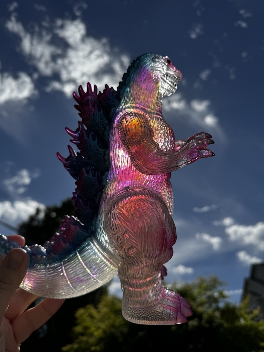 2023 MARUSAN 350 GODZILLA 1989 9” PINK BLUE AURORA TINSEL