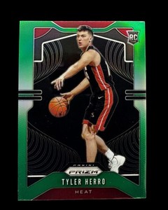 2019-20 Panini Prizm - Tyler Herro #259 Green Prizm Rookie