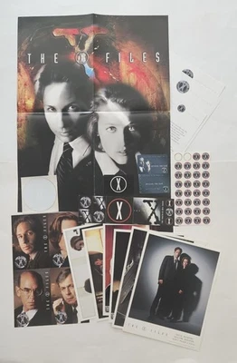 X FILES OFFICIAL FAN CLUB KIT from 1998 1999 2000 RARE Mulder Scully LOT XFiles - Bild 1 von 4