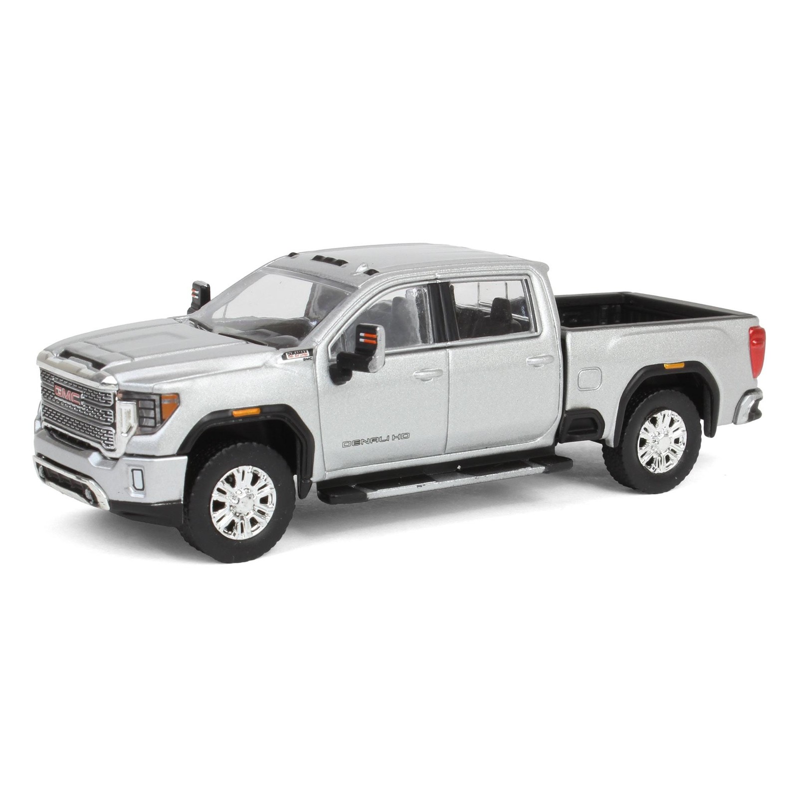 1/64 2022 GMC Sierra 2500 Denali, Серебристый металлик, литье под давлением Karson 51545-B