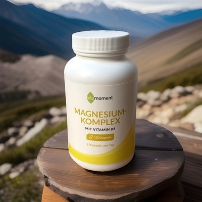 Magnesium Komplex Vitamoment 120 Kapseln B6 Vitamin