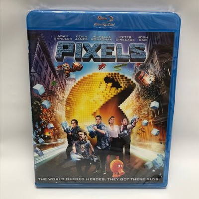 Pixels (Blu-ray, 2015) Brand New Sealed Buy 2 Get 1 Free!