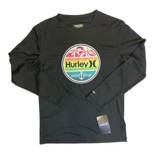 Hurley Boy's Long Sleeve Dri-Fit UPF 50+ Swim Shirt