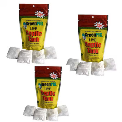 Septic Tank Treatment 3-Year Supply Easy Flush Packets Eliminates Odors & Clogs