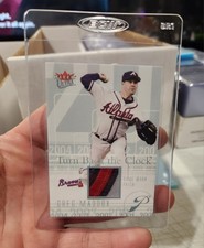 2004 Fleer Ultra Greg Maddux Turn Back The Clock Platinum Ssp #/ 29 *RARE*