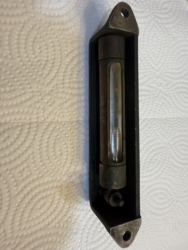 Vintage U.S. MILITARY SPIRIT / BUBBLE LEVEL VINTAGE WW2 ? BRASS ORIGINAL