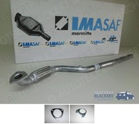 Imasaf Auspuff Hosenrohr/Flexrohr für Opel Astra G 1.4+1.6+16V+CNG 1998-2005