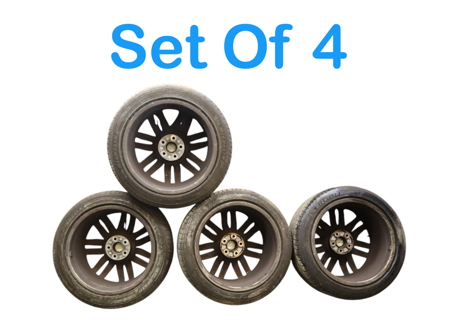 14-21 Maserati Ghibli M157 19" Alloy Wheel Rim With Tire 245/45ZR19 Set of 4 Oem
