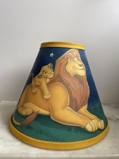 Vintage Disney  s Lion King Baby Simba Table Lamp Shade Only