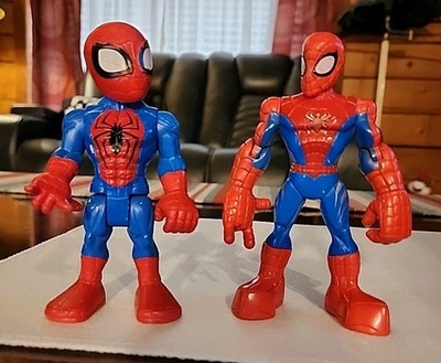 Spider-Man Hasbro Playskool Marvel Super Hero Adventures Toy Action Figure 5''
