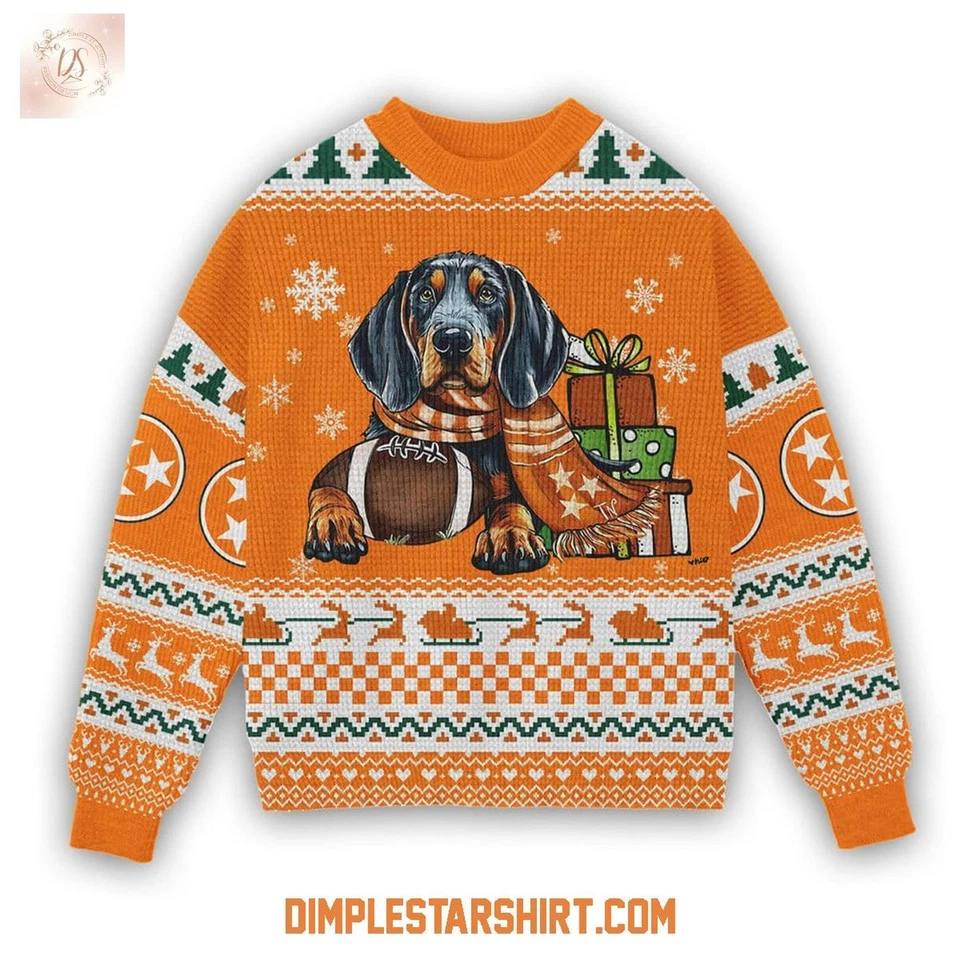 Personalized Tennessee Volunteers Rocky Top Christmas Ugly Christmas Sweater - Image 2 of 4