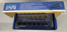 New Cornwell Tools Ctgbe15st 15 Piece 38 Drive Bolt Extractor Set Sealed