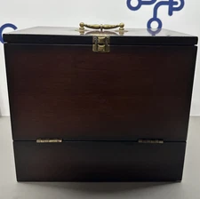 Vintage Bombay Company Shoe Shine Valet Box Organizer