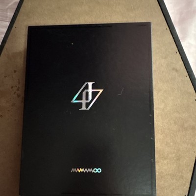 Mamamoo Reality in BLACK Album CD K-Pop RBW Cardboard Sleeve 2019 Korean