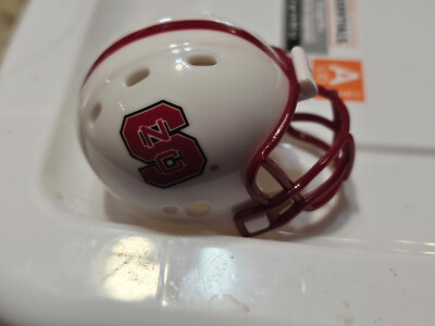 NC STATE WOLFPACK ACC FOOTBALL #2519 POCKET PRO HELMET RIDDELL | eBay