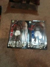 CharaPro Japanese Wrestling Bob the Beast Sapp red blue gloves New Japan MMA