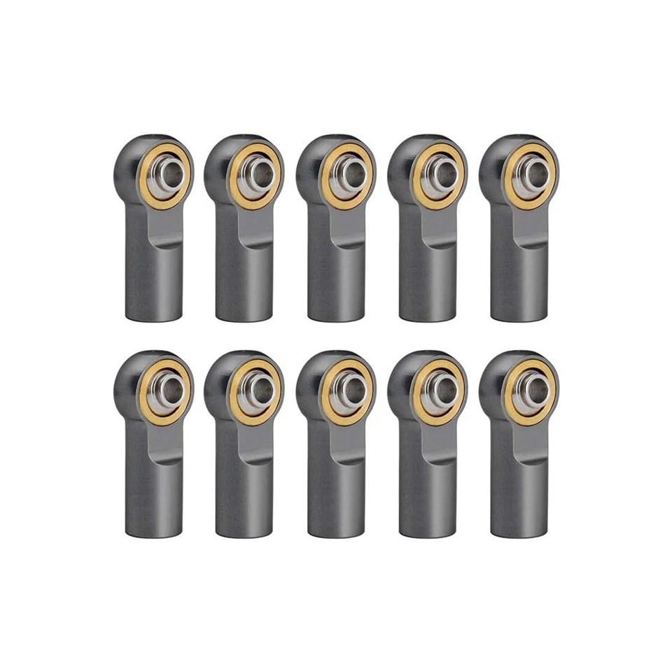 LCX 1/10 RC Crawler Aluminum Link Rod Ends M4 for TRX4 TRX6 SCX10 II III PRO - Image 4 of 4