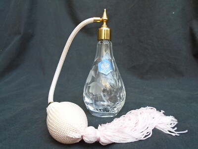 Stuart Crystal 1/2in Perfume Atomiser Cascade Pattern