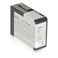 Epson C13T580900 T5809 Tintenpatrone Schwarz Hell Hell 80Ml FüR Epson Stylus