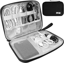Travel Cable Bag Organizer Charger Storage Electronics USB Case Cord Accessories