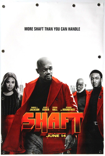 Shaft 2019 Double Sided Original Movie Poster 27" x 40"