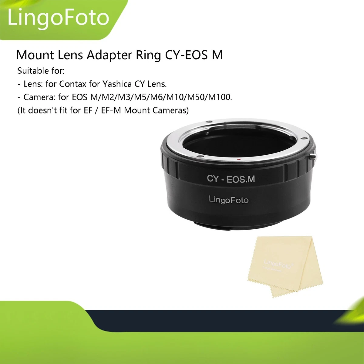 Anello adattatore per obiettivo Praktica PB P B per EF per | FindTheDeal Anello adattatore per obiettivo Praktica PB P B per EF per | FindTheDeal