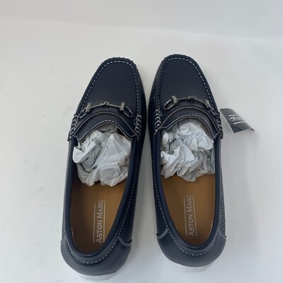 Aston Marc Walk Perforated Classic Driving Loafers Mens 10.5  display picture 1