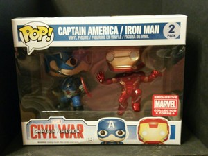 funko pop civil war 2 pack