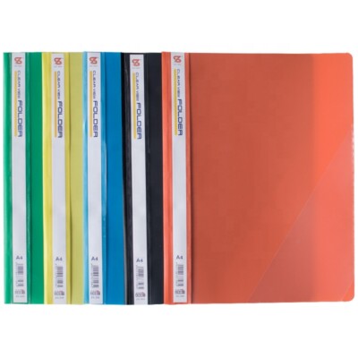 A4 Clip Datei Ordner Dokument Halter Büro Schule Papier Aufbewahrung Brieftasche Stark UK