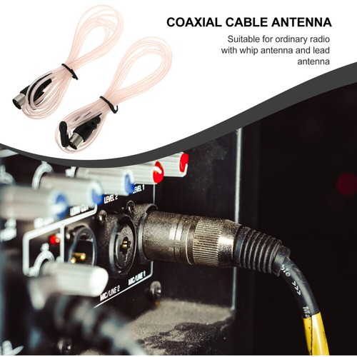 2 PCS Antenne Radio Fm Pour Amplificateurs De Puissance À Connecteur Droit - Photo 4/10