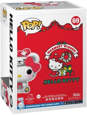 WB FUNKO POP! SANRIO: Hello Kitty - HK Polar Bear (Vinyl Figure